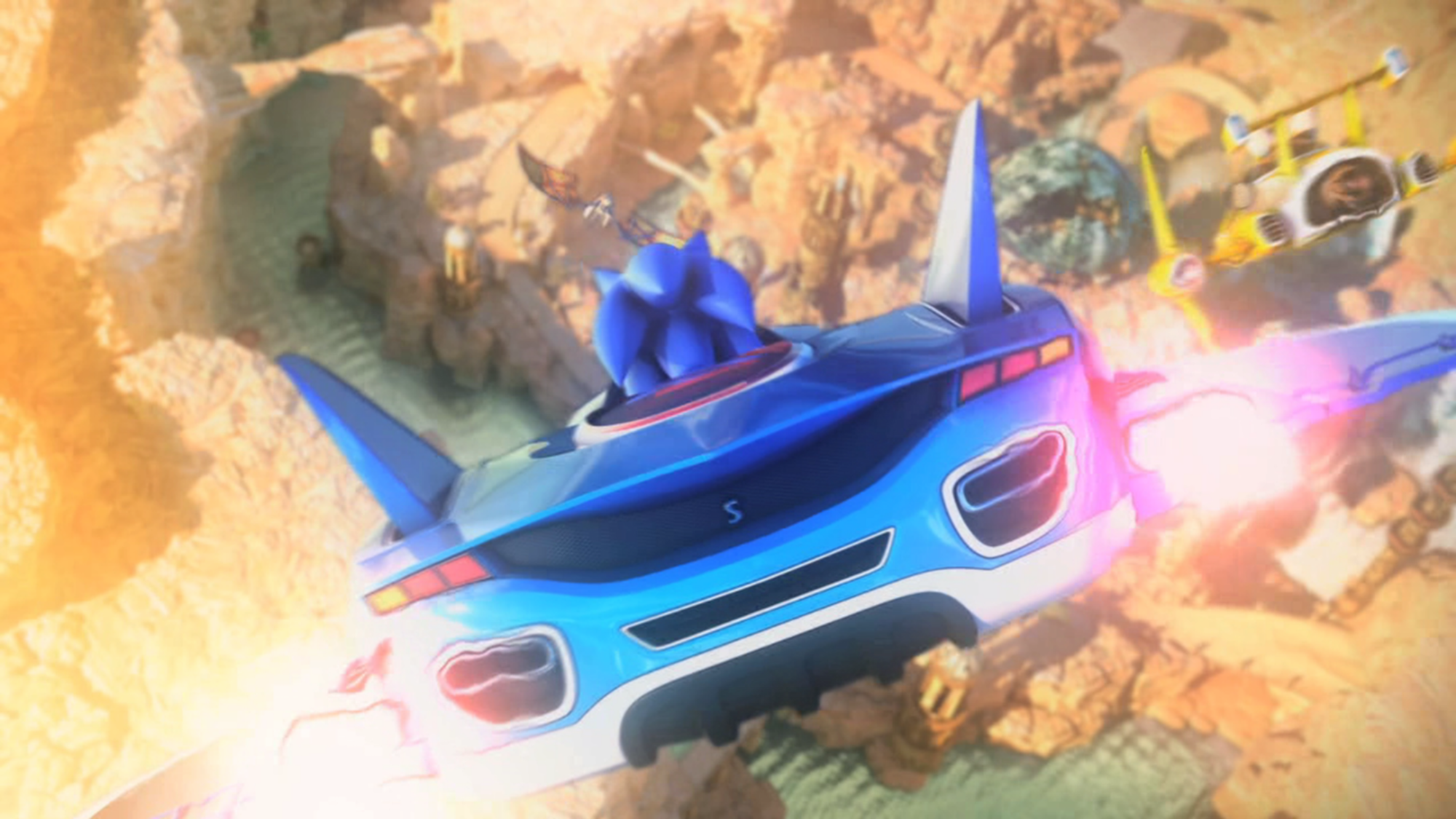 Best kart racer - Sonic & All Stars Racing Transformed | Intro Screenshot by Plasmids